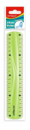 Linijka 20cm elastyczna MIX - Keyroad