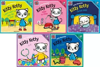 Kitty Kotty Kicia Kocia po angielsku 5w1 Głowińska - Anita Głowińska, Anita Głowińska
