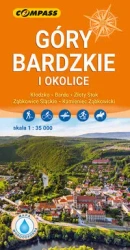 Mapa turystyczna - Góry Bardzkie i okolice lamin. - praca zbiorowa