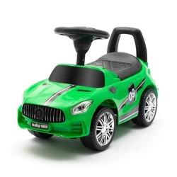 Jeździk dziecięcy z dźwiękiem Racer zielony - Baby Mix