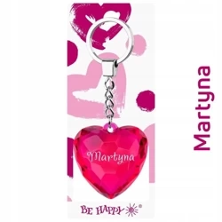 Brelok Serce Martyna - Be-Happy Gifts