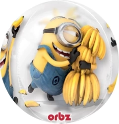 Balon foliowy Minionek 38x40cm - Amscan