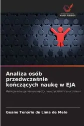 Analiza osób przedwcześnie kończących naukę w EJA - Melo Geane Tenório de Lima de