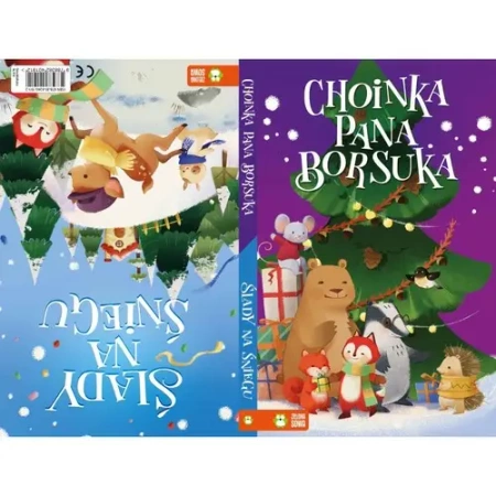 Zimowe opowiastki Choinka pana Borsuka Ślady na śniegu - Urszula Pitura