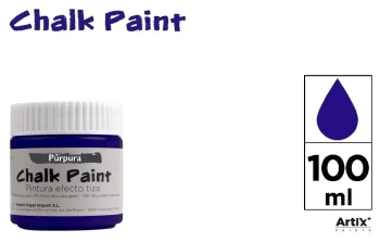 Farba kredowa 100ml purpurowa (6szt) - Artix