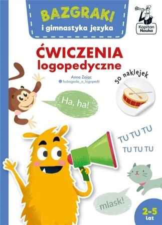 Bazgraki i gimnastyka języka. Ćw. logopedyczne - Anna Zając, Areta Puchalska, Katarzyna Urbaniak
