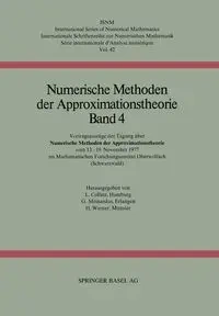Numerische Methoden Der Approximationstheorie - Collatz