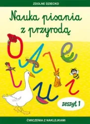 Nauka pisania z przyrodą. Zeszyt 1 - Jadwiga Dębowiak