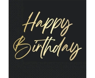 Serwetki papierowe Happy Birthday 33x33cm 20szt - Godan