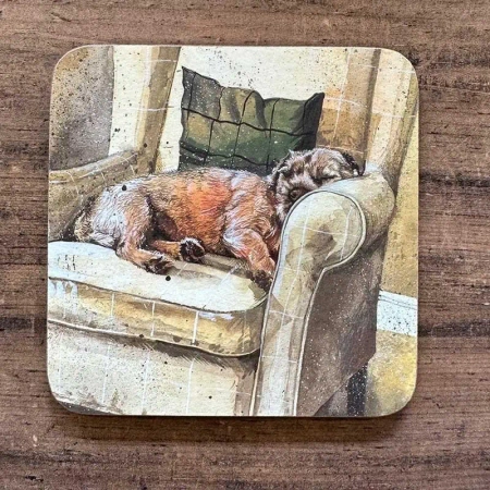 Podkładka pod kubek C239 Pies Walter - Alex Clark