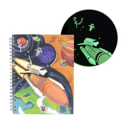 Zeszyt A5 świecący w ciemności Space Adventure 81 kart.1 szt. - TRENDHAUS