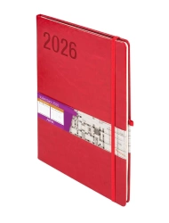 Kalendarz 2026 A4 Formalizm czerwony TDW - Antra