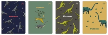 Zeszyt A5/32K kratka UV Dinozaurus (10szt) - INTERDRUK