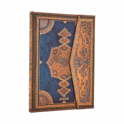 Kalendarz książkowy midi 2026 Safavid Indigo - Paperblanks