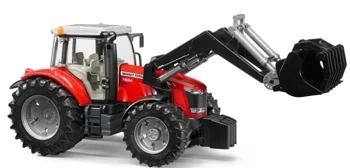 Traktor Massey Ferguson 7600 z ładowarka czołową - Bruder