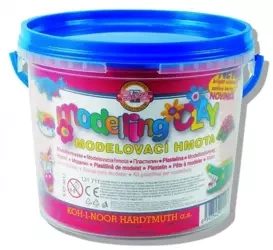 Plastelina w wiaderku 8 kolorów 700g - Koh-I-Noor