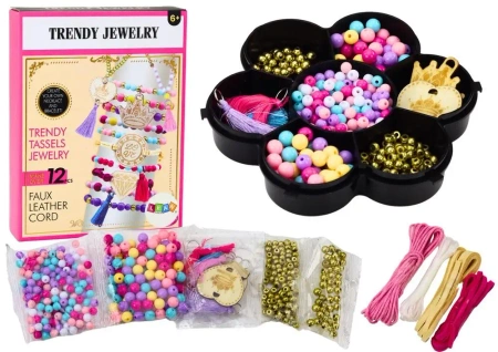 Zestaw do tworzenia bransoletek - Leantoys