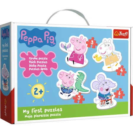 Puzzle baby classic Urocza Świnka Peppa 36086 - Trefl PAP