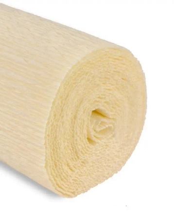 Krepina 50x250cm 180g kremowa - Alfa Pastello