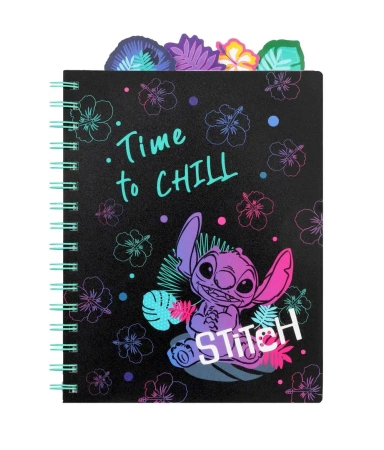 Kołobrulion A5 Disney Black Stitch 100 kartek wzór 3 - PATIO