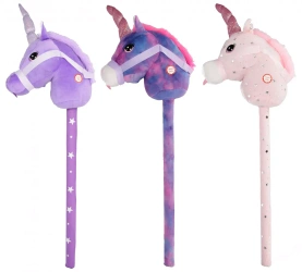 Pluszak Kon Na Kiju z Glosem 80cm Jedn Mix3 Mc50