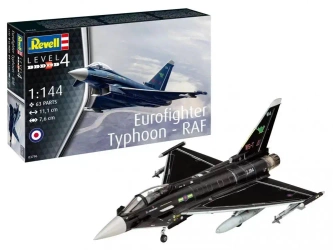 Model plastikowy Samolot Eurofighter Typhoon RAF 1/144 - Revell