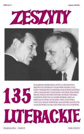 Zeszyty literackie 135 3/2016 - praca zbiorowa