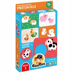 CzuCzu. Pierwsze puzzle 10 elementów. Przyjaciele - CzuCzu