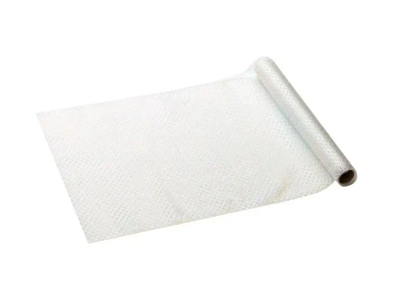 Bieżnik tiulowy łuski biały 0,36x3m - PartyDeco