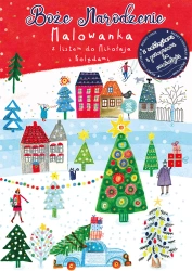 Malowanka Boże Narodzenie z listem do Mikołaja - praca zbiorowa