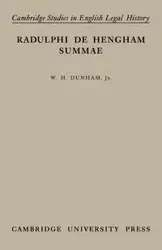 Summae - Radulphi De Hengham