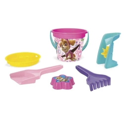 Psi Patrol komplet do piasku, 6 elementów, różowy
