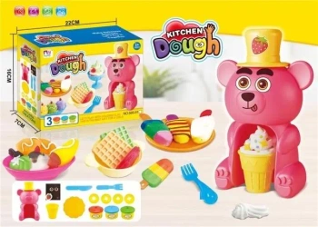 Zestaw ciastoliny Słodki Niedźwiadek - Merkpol