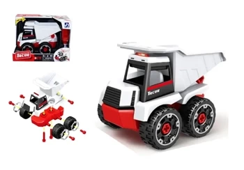 Maszyna budowlana do skręcania wywrotka ze światłem i dźwiękiem - SWEDE