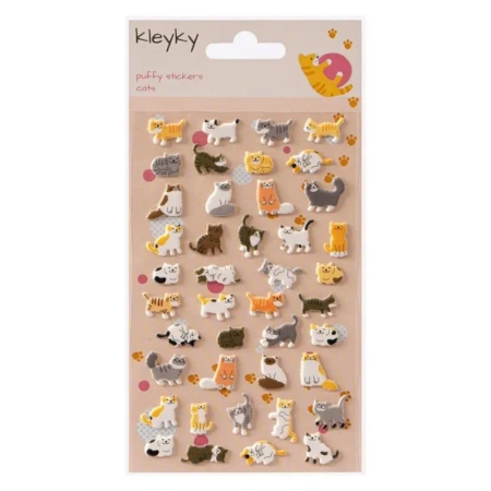 Naklejki wypukłe Koty - Narcissus