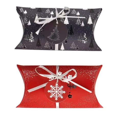 Pudełka składane typu pillow box 22x10cm / kpl. 2 szt. - INCOOD