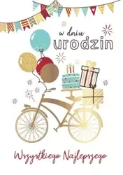 Karnet B6 PR-352 Urodziny - Kukartka