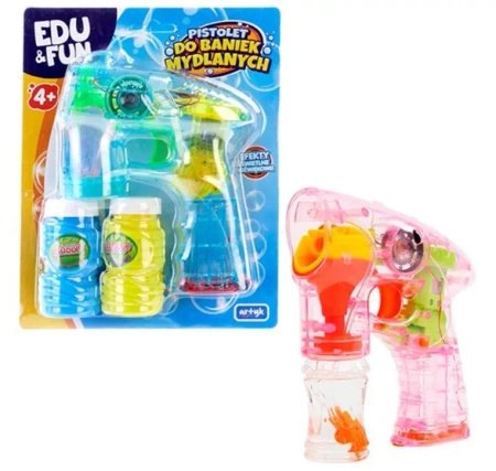 Pistolet do robienia baniek mydlanych - Artyk