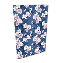 Notes A5 kratka Soft Touch Kwiat Wiśni - EV-Corp