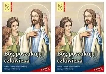 Religia SP5 Pakiet Bóg poszukuje człowieka Podr Ćw - ks. Stanisław Łabendowicz