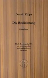 Die Realisierung. - Külpe Oswald