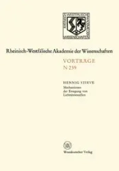 Mechanismen der Erregung von Lichtsinneszellen - Stieve Hennig
