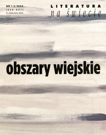 Literatura na świecie 1-2/2024 - praca zbiorowa