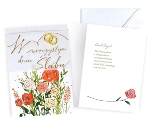 Karnet B6 Ślub - Kukartka