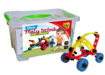 Klocki mały technik 160el - Bączek