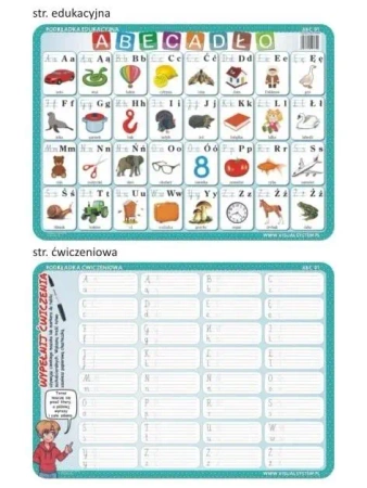 Podkładka edu. 01 - Abecadło - Visual System