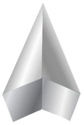 Karton metalizowany 230g A4 (10szt) srebrny - GDD