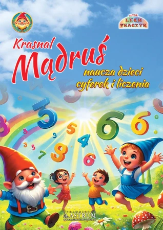 Krasnal Mądruś naucza dzieci cyferek i liczenia BR - Lech Tkaczyk