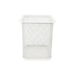 Kubek na długopisy siatka kwadrat perłowy LEVIATAN