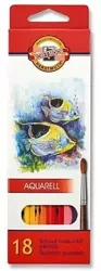 Kredki akwarelowe 3717/K 18 kolorów - Koh-I-Noor